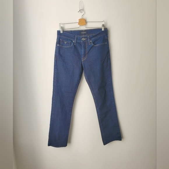 Guess Lincoln straight slim jean indigo blue size 32 - Picture 2 of 13
